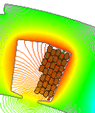 Streufluss im Stator einer PSM